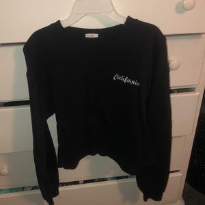 PacSun California crop sweater